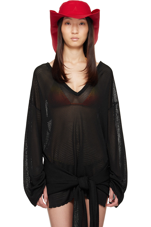 Вышитая бейсболка The Attico, красный
Вышитая бейсболка The Attico, красный