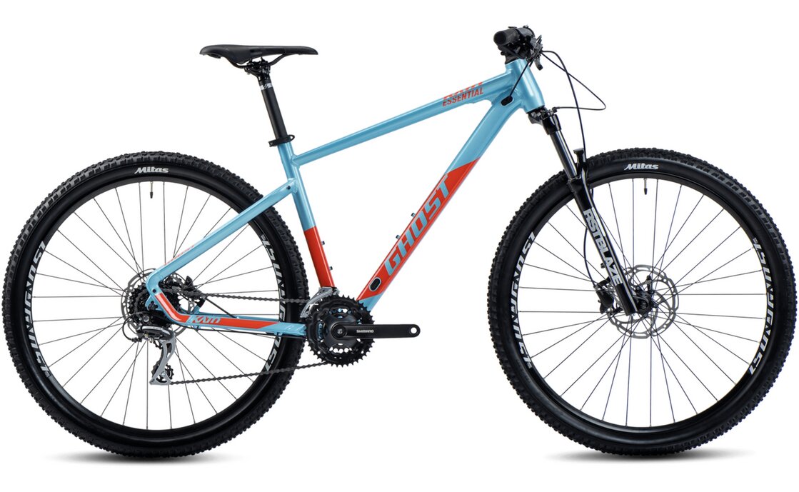 Горный велосипед Ghost Kato Essential 27.5 AL - 27,5 дюймов - Diamant - 2025, цвет Blau|pearl baby blue/dark orange - glossy
Горный велосипед Ghost Kato Essential 27.5 AL - 27,5 дюймов - Diamant - 2025, цвет Blau|pearl baby blue/dark orange - glossy