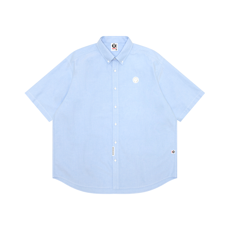 Рубашка *A Bathing APE с логотипом Moonface Aape, синий
Рубашка *A Bathing APE с логотипом Moonface Aape, синий