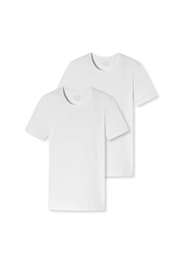 Майка/Рубашка с коротким рукавом 2 шт. в упаковке - 95/5 - органический хлопок Schiesser, белый
Майка/Рубашка с коротким рукавом 2 шт. в упаковке - 95/5 - органический хлопок Schiesser, белый