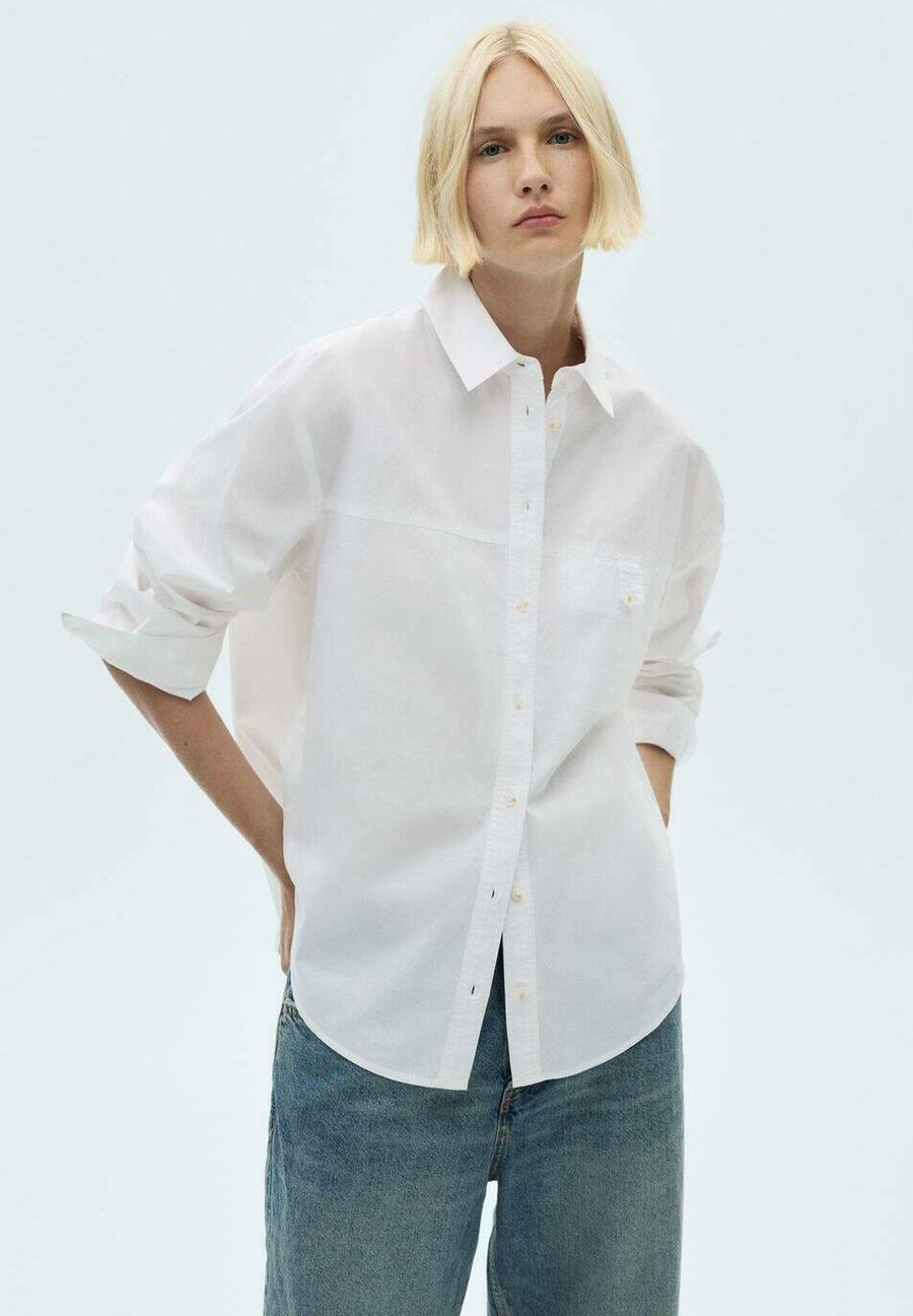 Блуза Mango Button-down blouse, Off White/Off-White
Блуза Mango Button-down blouse, Off White/Off-White
