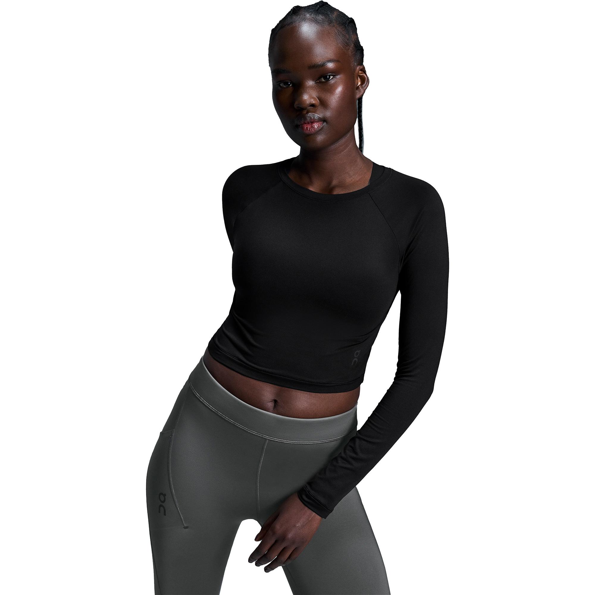 Укороченная футболка с длинным рукавом в стиле женского движения On, Black, Черный, Укороченная футболка с длинным рукавом в стиле женского движения On, Black
Укороченная футболка с длинным рукавом в стиле женского движения On, Black, Черный, Укороченная футболка с длинным рукавом в стиле женского движения On, Black