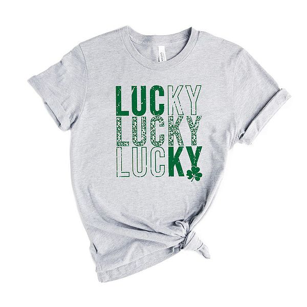 Футболка Lucky с принтом и эффектом потертостей Simply Sage Market, Heather Grey
Футболка Lucky с принтом и эффектом потертостей Simply Sage Market, Heather Grey