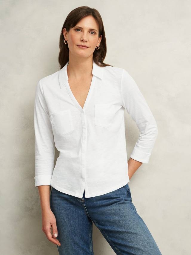 Рубашка zariah slub Hobbs, белый
Рубашка zariah slub Hobbs, белый