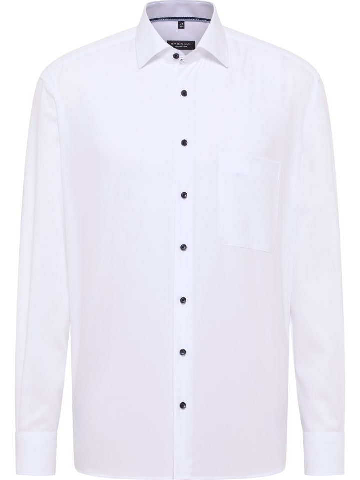 Рубашка COMFORT FIT белого цвета Eterna
Рубашка COMFORT FIT белого цвета Eterna