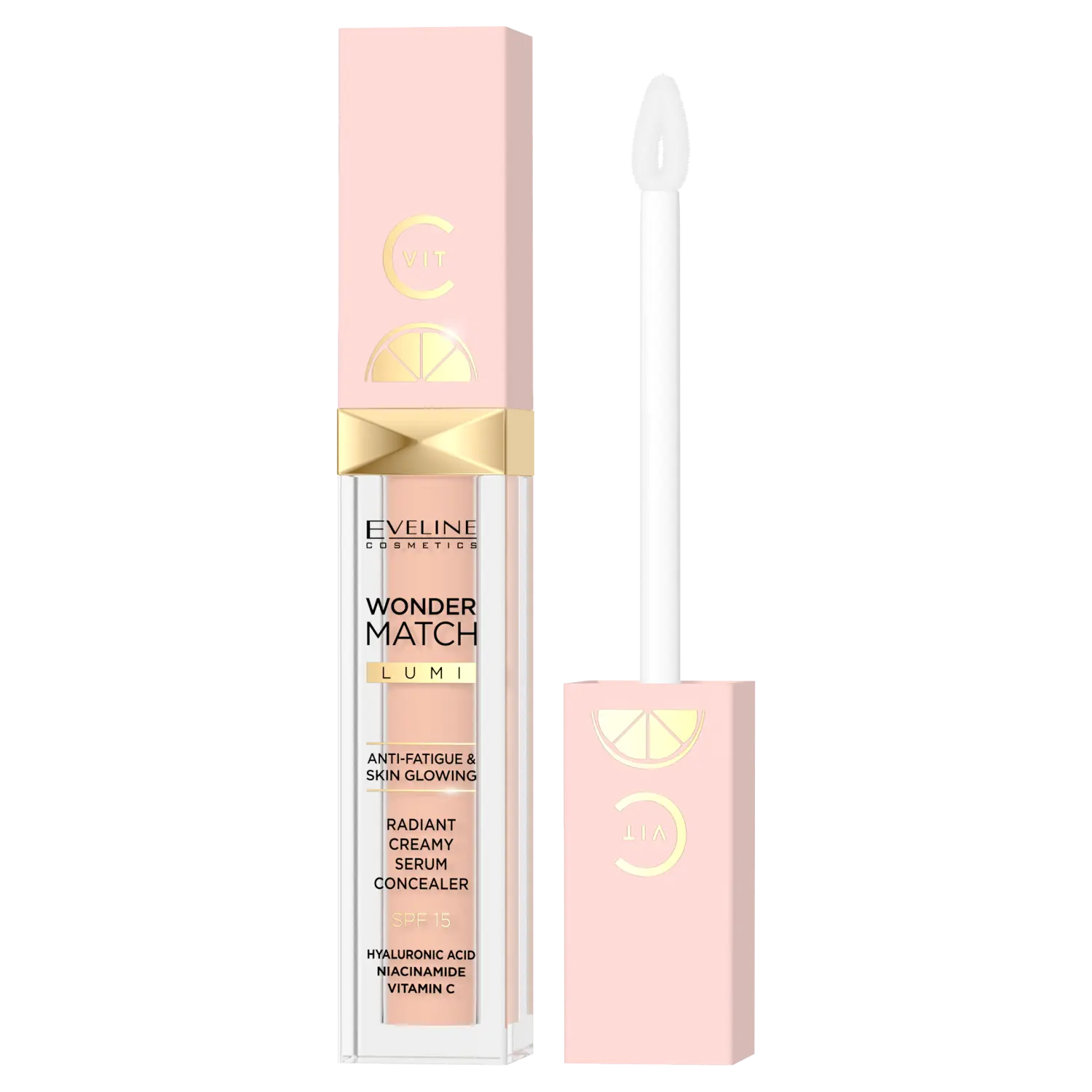 Осветляющий консилер для лица 10 с spf20 Eveline Cosmetics Wonder Match Lumi, 6,8 мл
Осветляющий консилер для лица 10 с spf20 Eveline Cosmetics Wonder Match Lumi, 6,8 мл