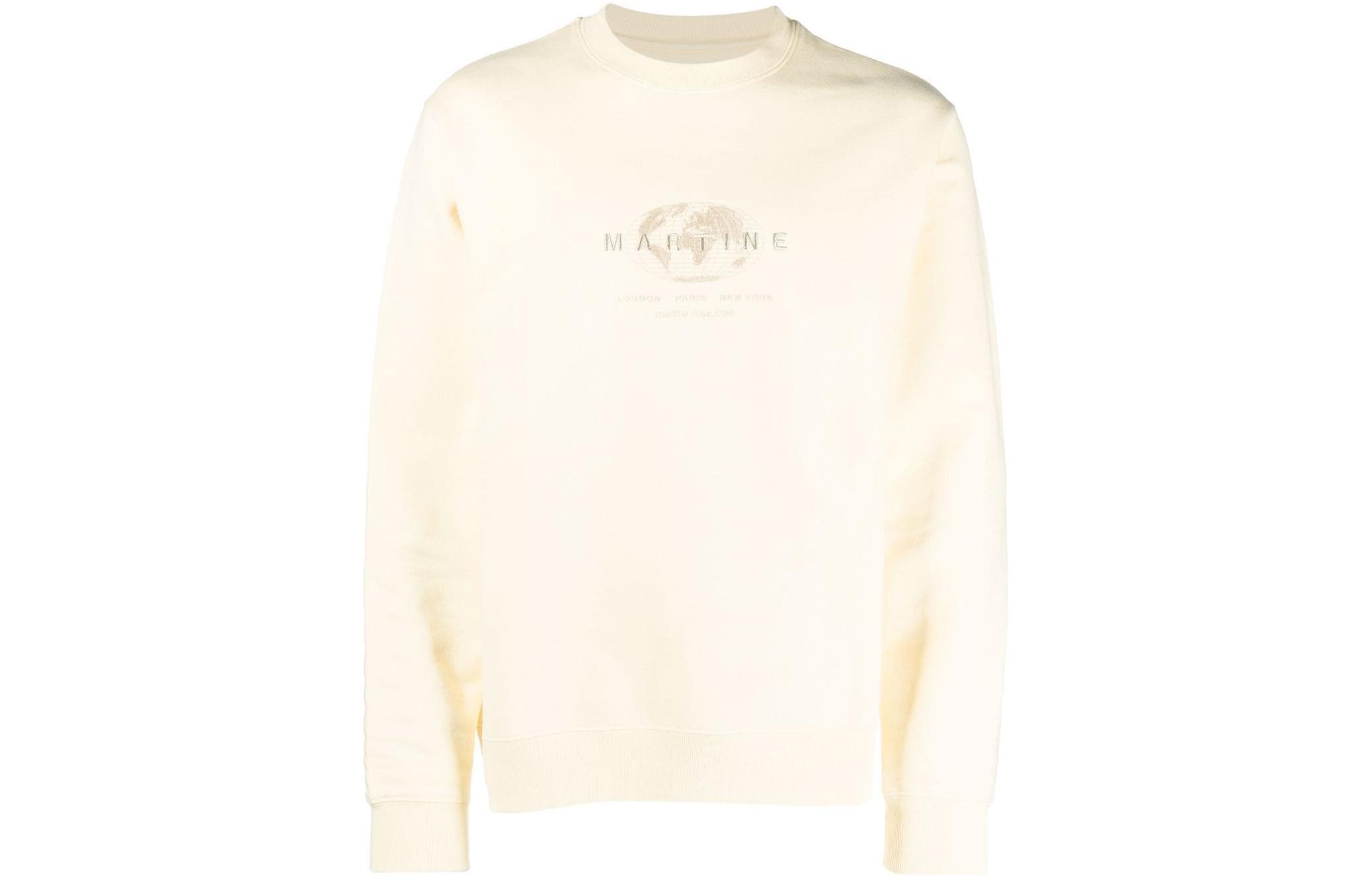 Полосатый свитшот с круглым вырезом Martine Rose, хаки
Полосатый свитшот с круглым вырезом Martine Rose, хаки