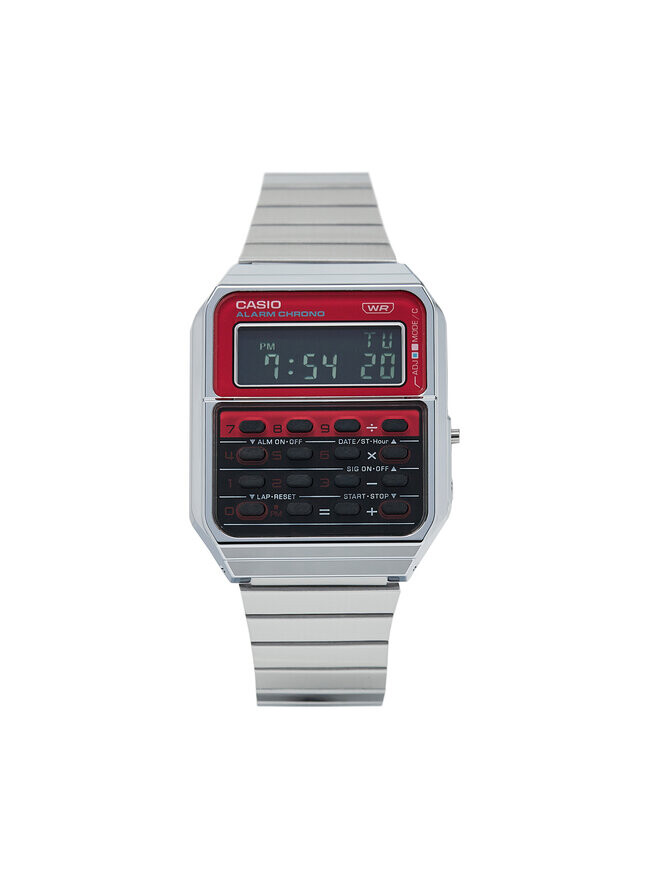 Часы Vintage Casio, серебро
Часы Vintage Casio, серебро