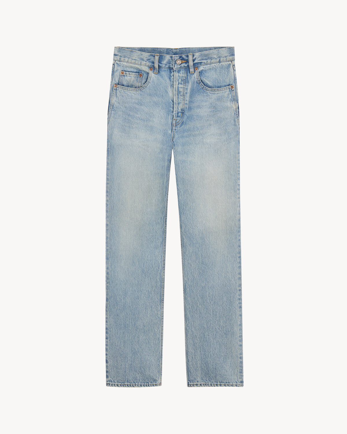 Свободные джинсы из денима цвета «южный синий» Saint Laurent
Свободные джинсы из денима цвета «южный синий» Saint Laurent