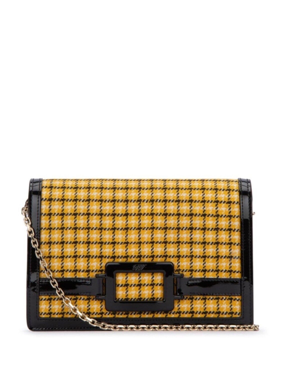 Сумка-клатч с принтом в клетку Roger Vivier, желтый
Сумка-клатч с принтом в клетку Roger Vivier, желтый