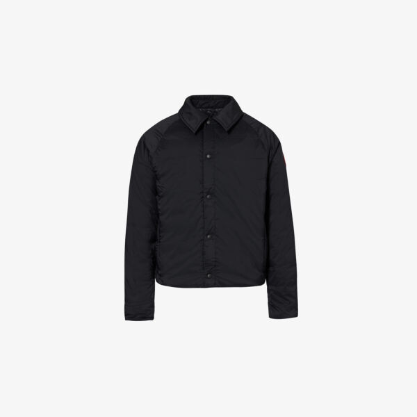 Куртка-Пуховик с нашивкой-логотипом Lodge Canada Goose, черный 
Куртка-Пуховик с нашивкой-логотипом Lodge Canada Goose, черный