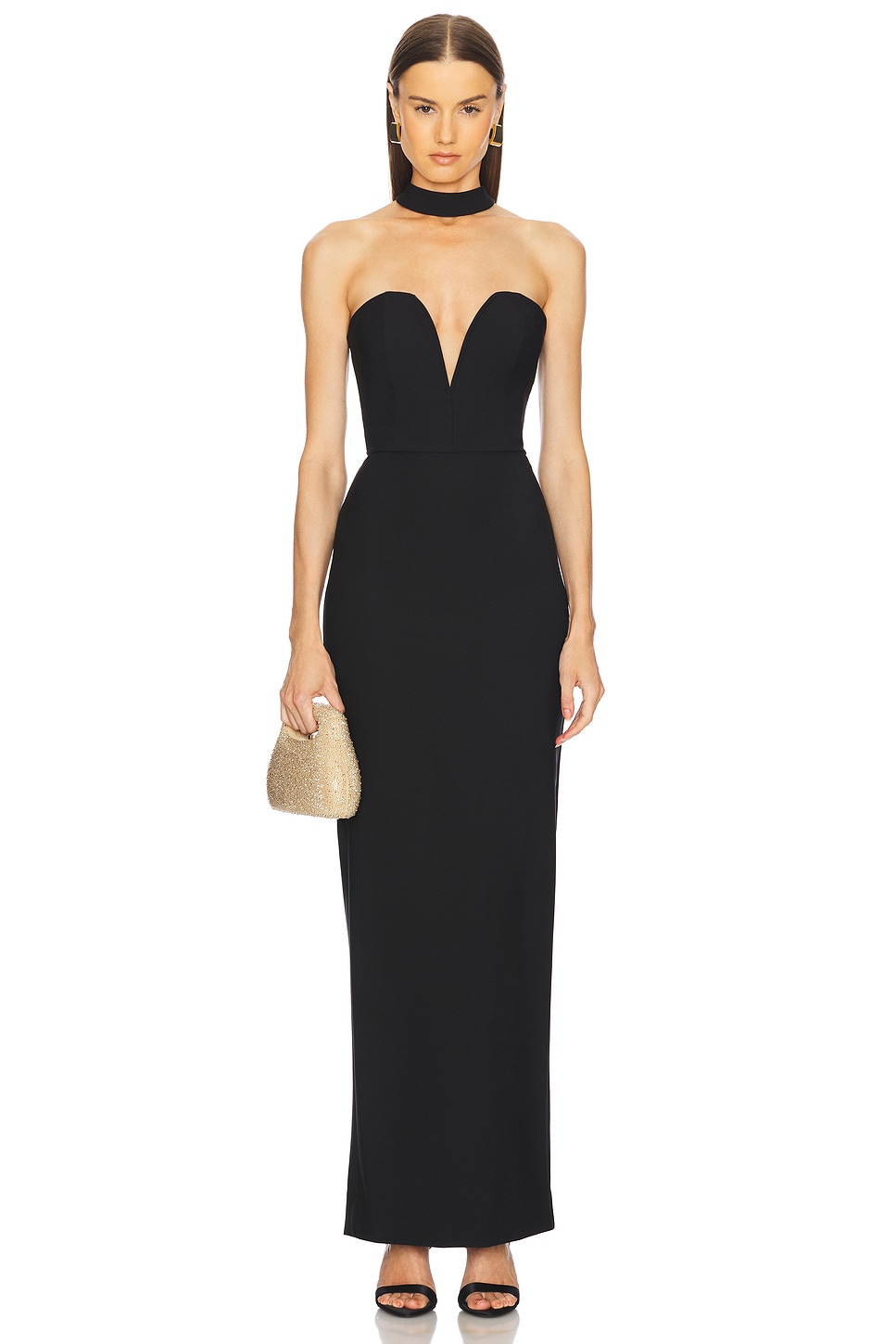 X revolve daija платье Michael Costello, black
X revolve daija платье Michael Costello, black