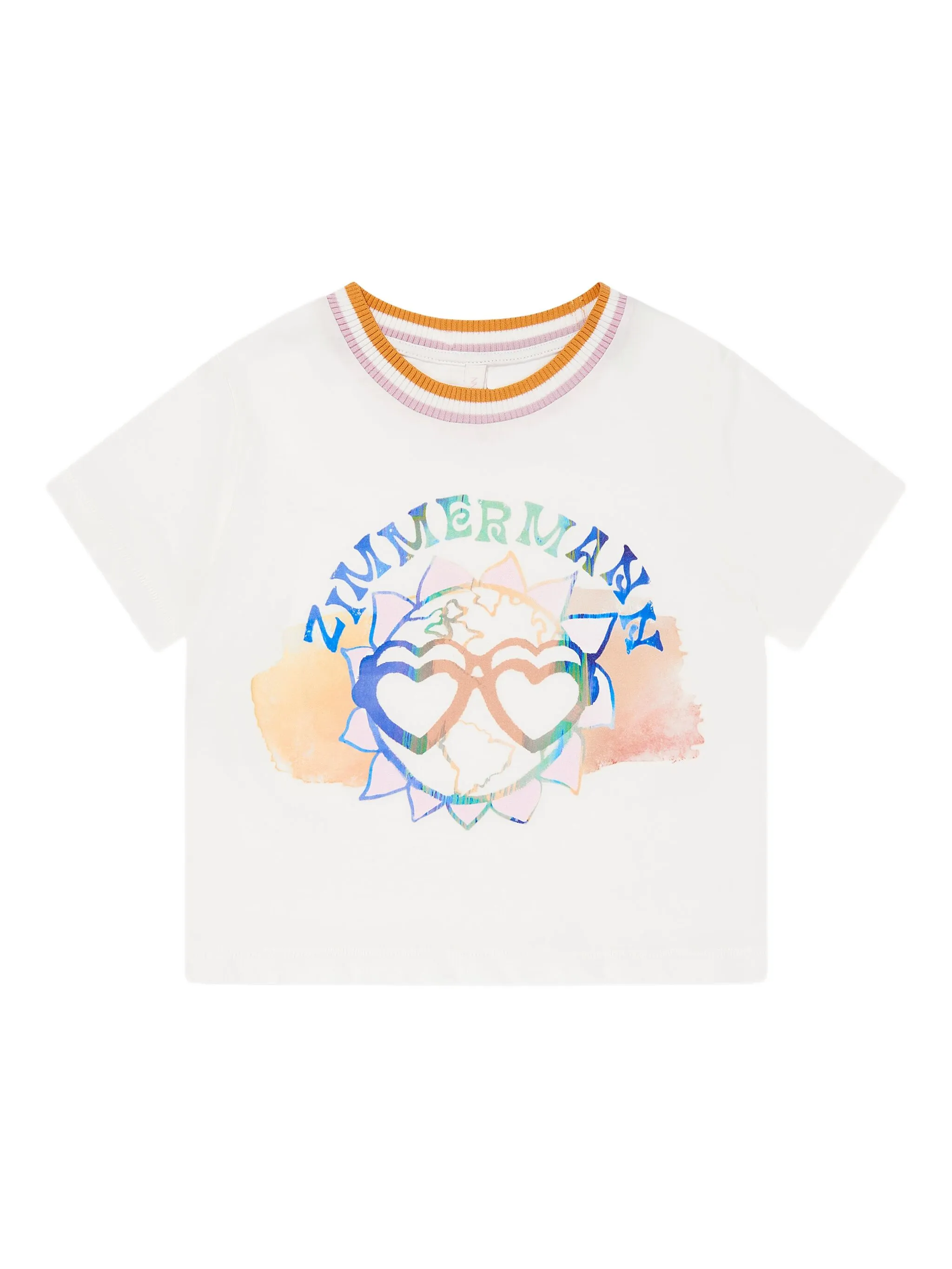 Футболка с графичным принтом Zimmermann Kids, белый
Футболка с графичным принтом Zimmermann Kids, белый