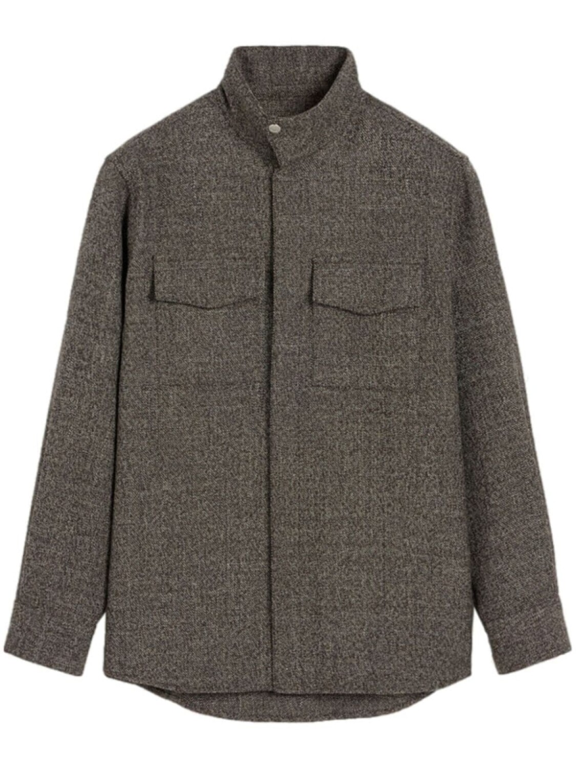 AMI Paris рубашка в ломаную клетку с высоким воротником, коричневый
AMI Paris рубашка в ломаную клетку с высоким воротником, коричневый