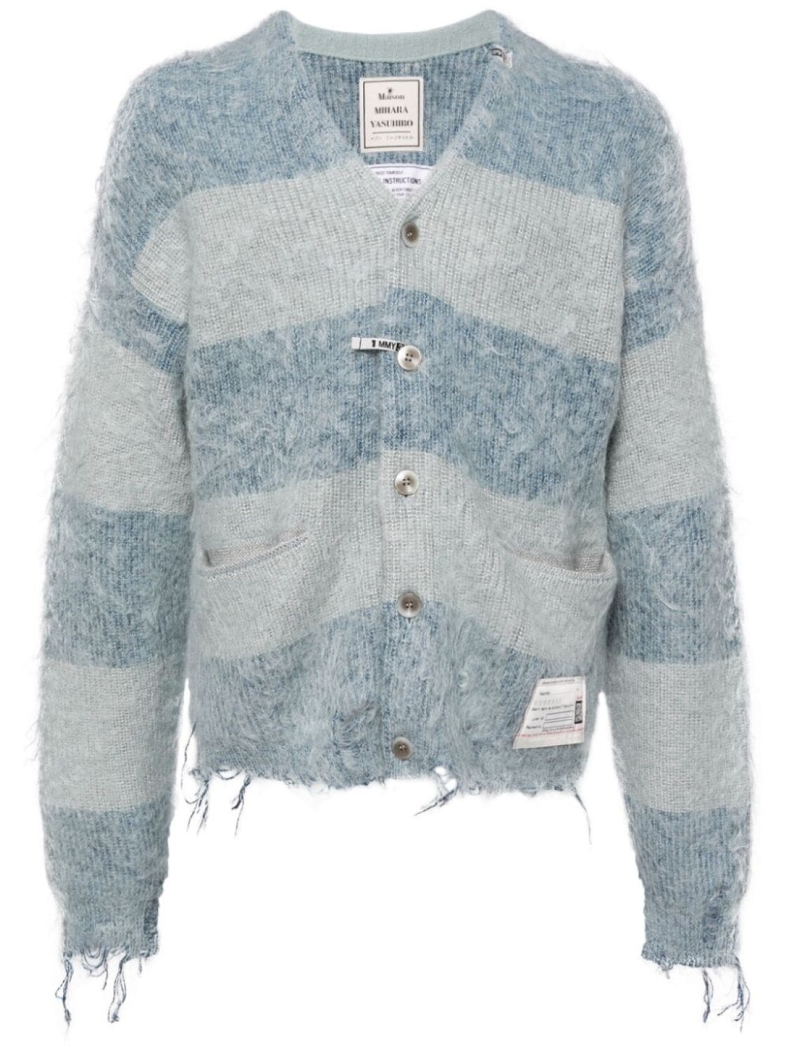 Maison MIHARA YASUHIRO кардиган в полоску, синий
Maison MIHARA YASUHIRO кардиган в полоску, синий