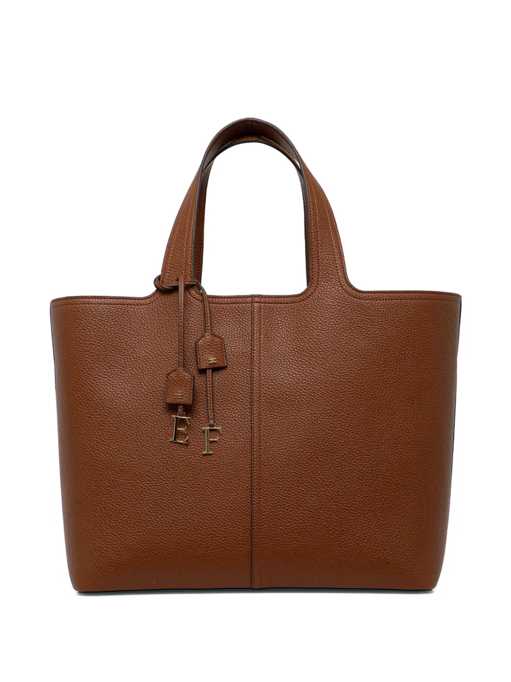 Сумка-тоут с подвеской-логотипом Elisabetta Franchi, коричневый
Сумка-тоут с подвеской-логотипом Elisabetta Franchi, коричневый