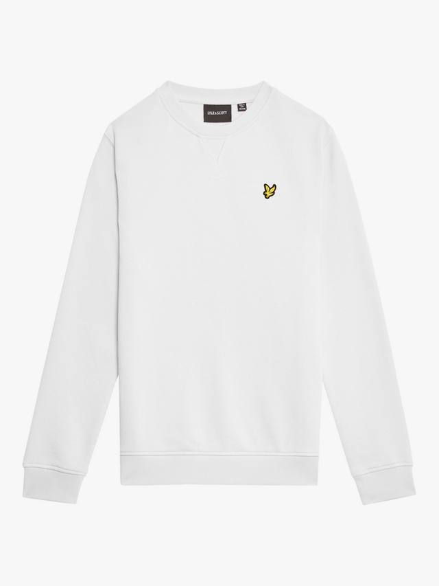 Детский хлопковый свитшот с круглым вырезом Lyle & Scott, 626 White
Детский хлопковый свитшот с круглым вырезом Lyle & Scott, 626 White