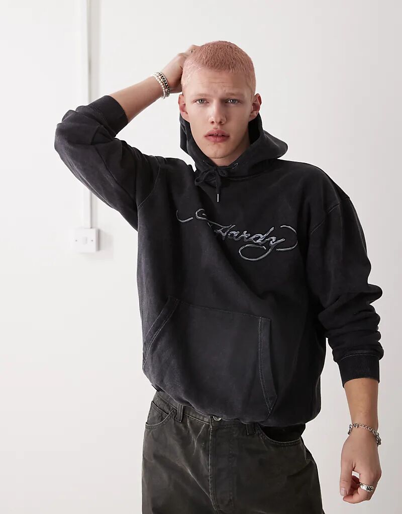 Толстовка с капюшоном калифорнийского тура в кислотной стирке черного цвета Ed Hardy
Толстовка с капюшоном калифорнийского тура в кислотной стирке черного цвета Ed Hardy