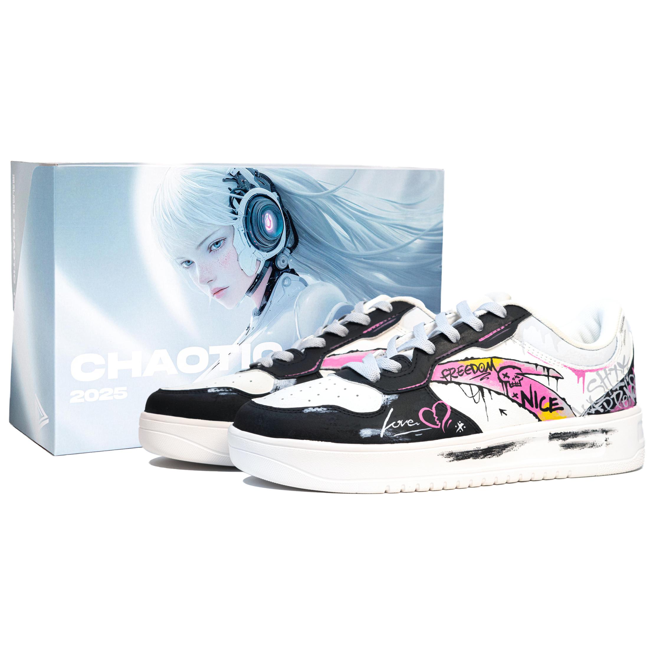 ANTA Мужские противоскользящие устойчивые к истиранию низкие скейтерские кроссовки Black Pink - Pink, цвет Pink 
ANTA Мужские противоскользящие устойчивые к истиранию низкие скейтерские кроссовки Black Pink - Pink, цвет Pink