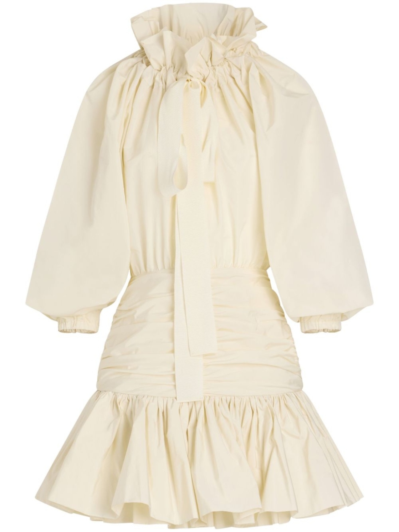 Patou платье с оборками, белый
Patou платье с оборками, белый