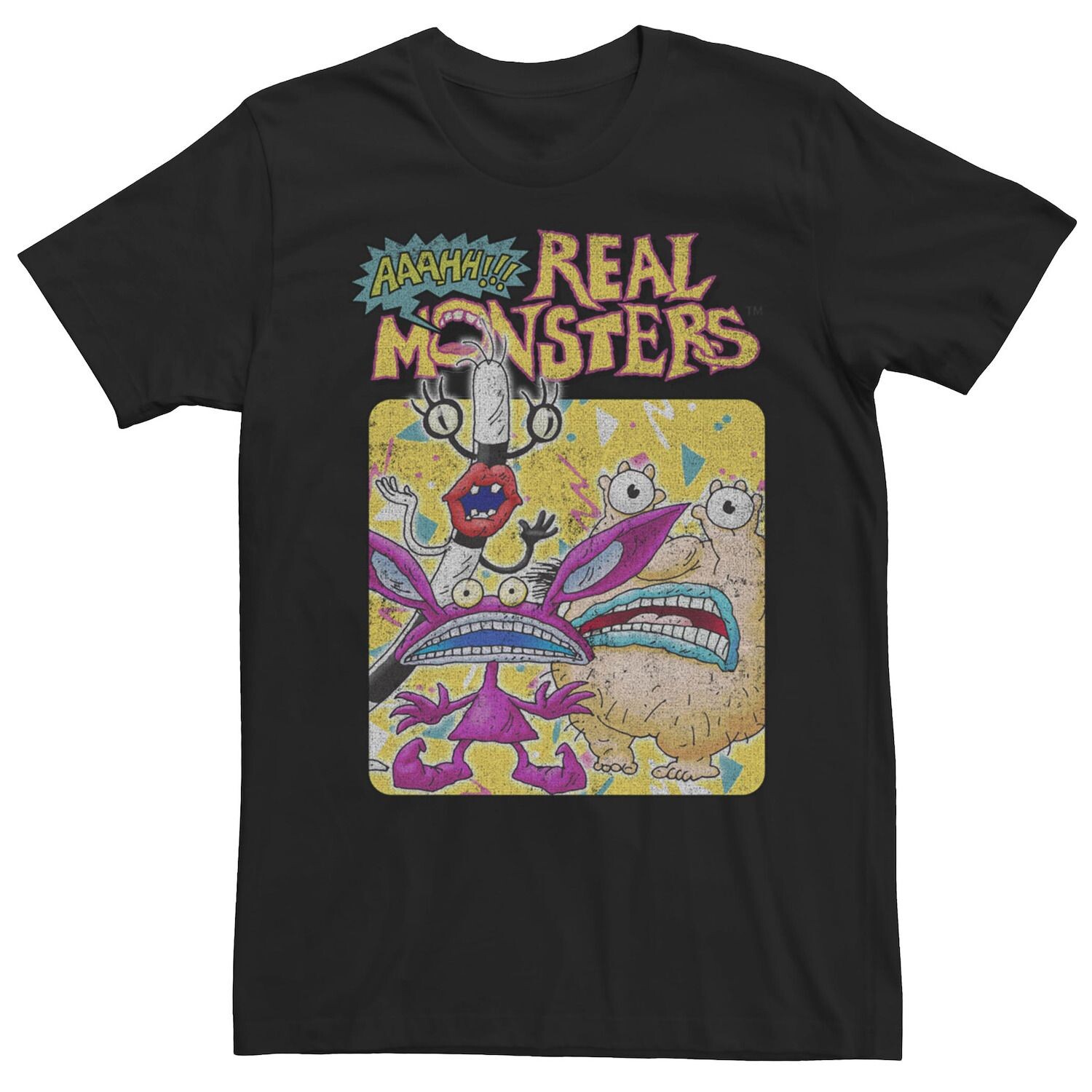 Мужское аааа!!! Футболка с логотипом Real Monsters Retro Trio Licensed Character
Мужское аааа!!! Футболка с логотипом Real Monsters Retro Trio Licensed Character