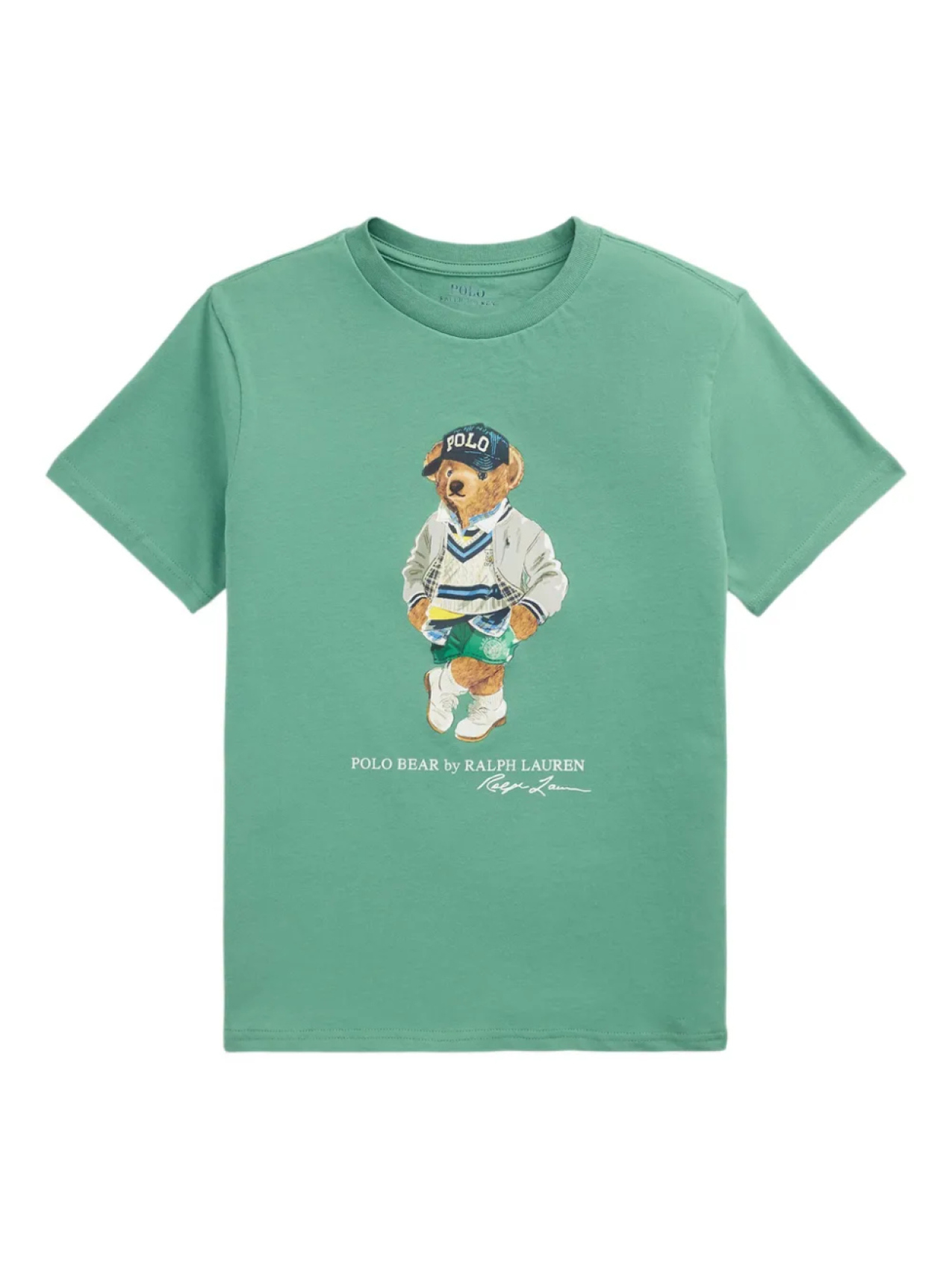 Футболка Polo Bear от POLO RALPH LAUREN KIDS, зеленый
Футболка Polo Bear от POLO RALPH LAUREN KIDS, зеленый