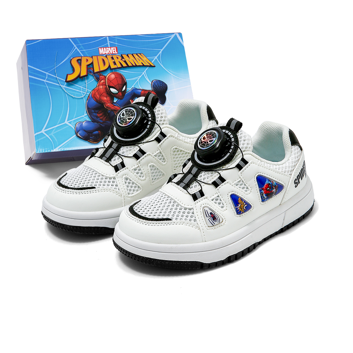 Детские скейтерские кроссовки Spider Man Disney, белый/черный
Детские скейтерские кроссовки Spider Man Disney, белый/черный
