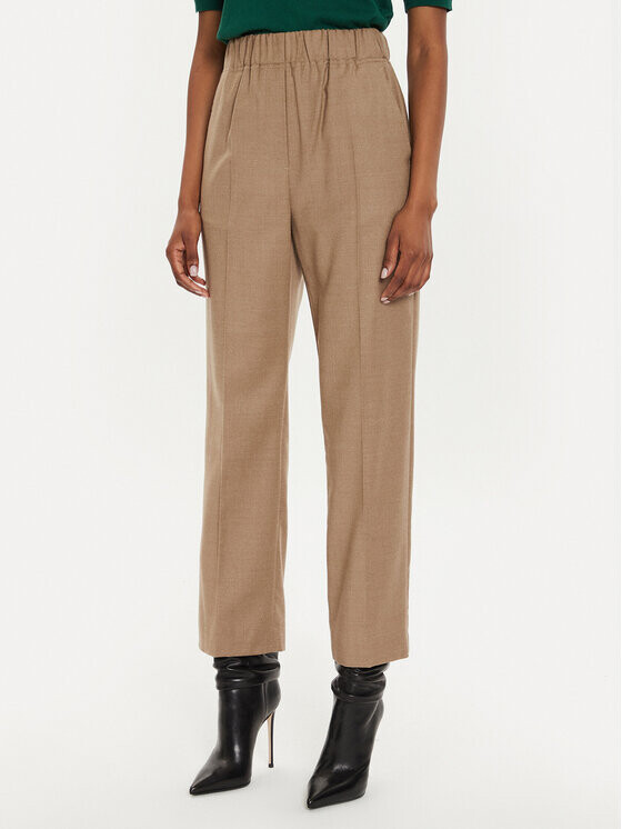 Тканевые брюки стандартного кроя Weekend Max Mara, бежевый
Тканевые брюки стандартного кроя Weekend Max Mara, бежевый