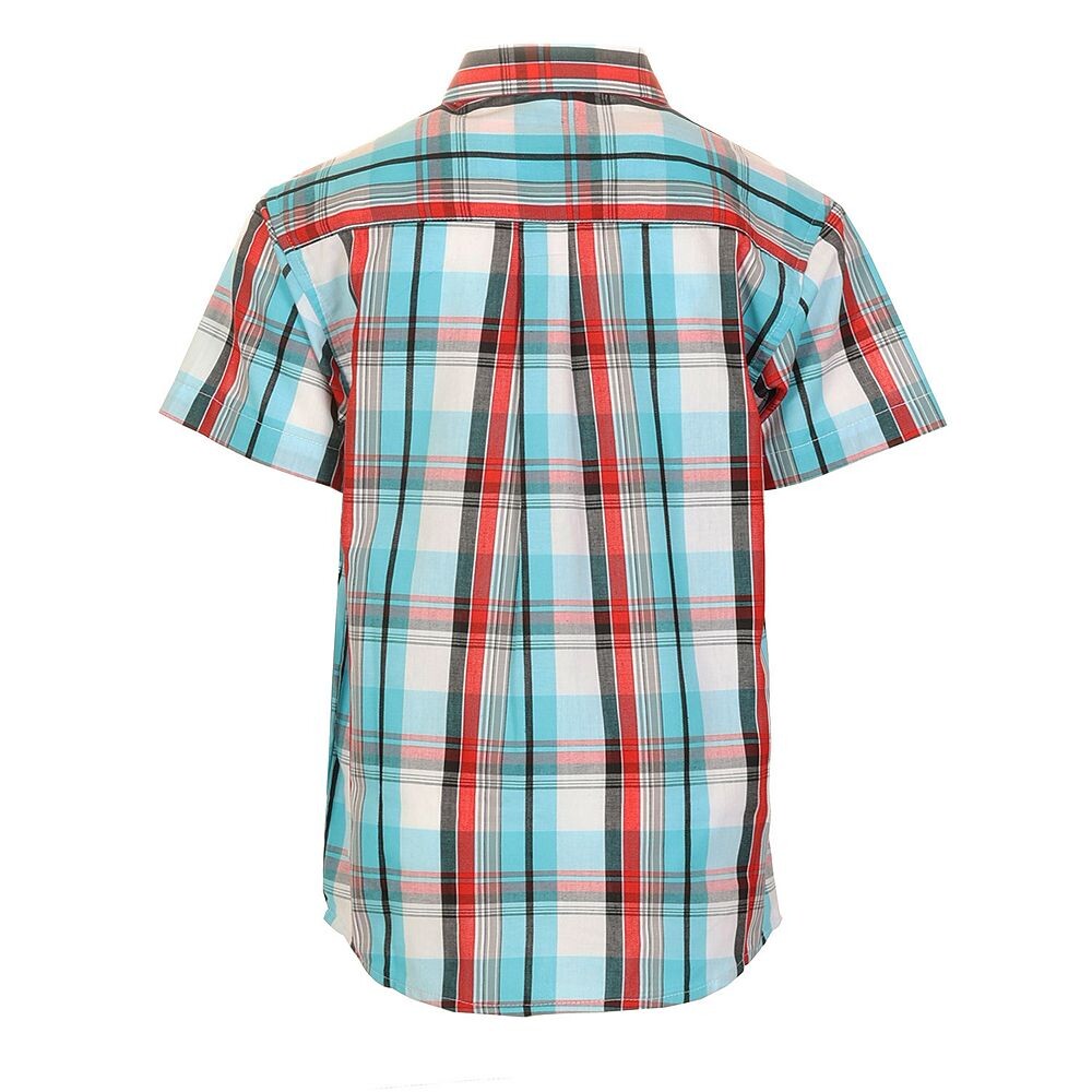 Повседневная рубашка в клетку для мальчиков Gioberti с короткими рукавами и пуговицами, цвет Orange Navy White
Повседневная рубашка в клетку для мальчиков Gioberti с короткими рукавами и пуговицами, цвет Orange Navy White