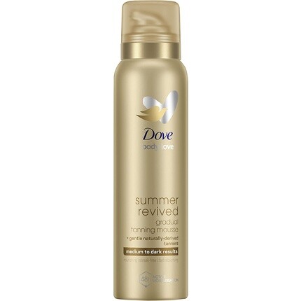 Dove Summer Revived Мусс для тела с постепенным автозагаром от среднего до темного цвета 150 мл
Dove Summer Revived Мусс для тела с постепенным автозагаром от среднего до темного цвета 150 мл