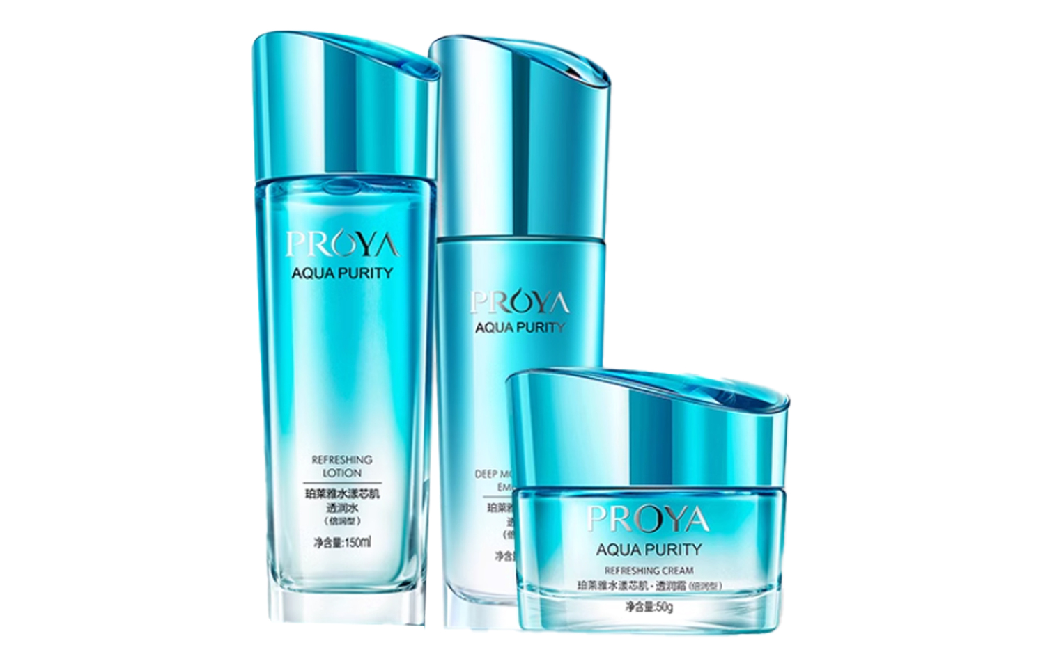 Набор увлажняющей эссенции и крема для ухода за кожей увлажнение и питание 50г+120мл+150мл PROYA
Набор увлажняющей эссенции и крема для ухода за кожей увлажнение и питание 50г+120мл+150мл PROYA