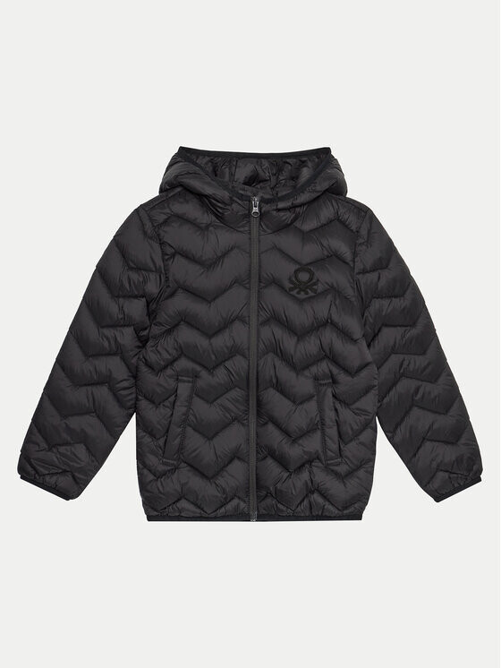 Пуховик стандартного кроя United Colors Of Benetton, черный
Пуховик стандартного кроя United Colors Of Benetton, черный