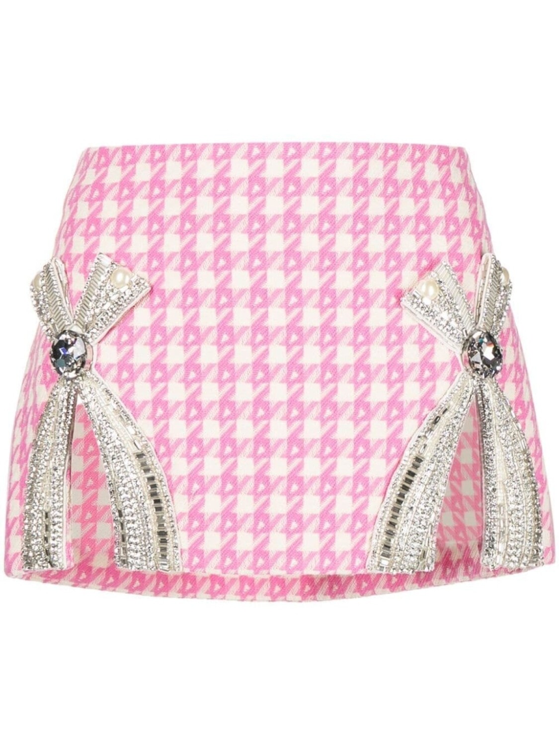 Мини-юбка с кристаллами AREA, розовый
Мини-юбка с кристаллами AREA, розовый