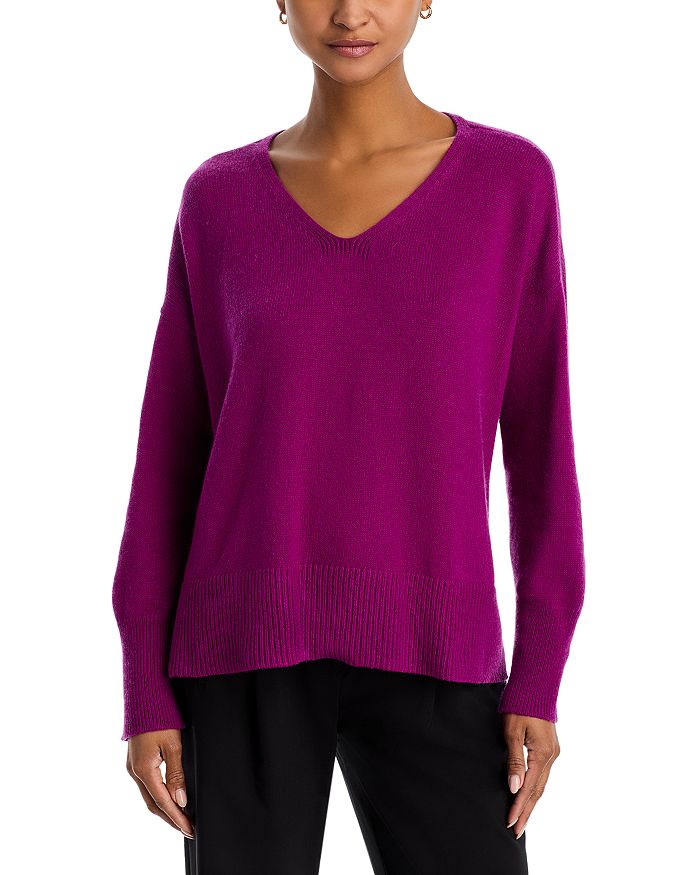 Свитер с V-образным вырезом Eileen Fisher, синий
Свитер с V-образным вырезом Eileen Fisher, синий