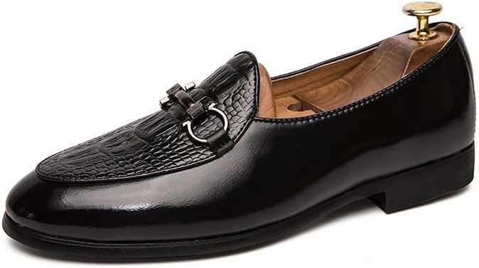 Мужские туфли-лоферы Santimon, формальные модные стильные туфли, слипоны с пряжкой, повседневная обувь, подходящая для работы, бизнеса и свадеб, черный
Мужские туфли-лоферы Santimon, формальные модные стильные туфли, слипоны с пряжкой, повседневная обувь, подходящая для работы, бизнеса и свадеб, черный