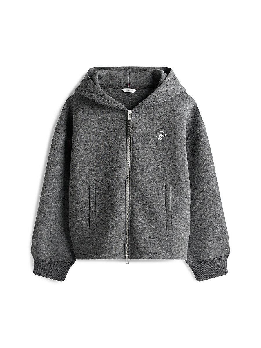 Худи с капюшоном на молнии TOMMY HILFIGER, Dark grey 
Худи с капюшоном на молнии TOMMY HILFIGER, Dark grey