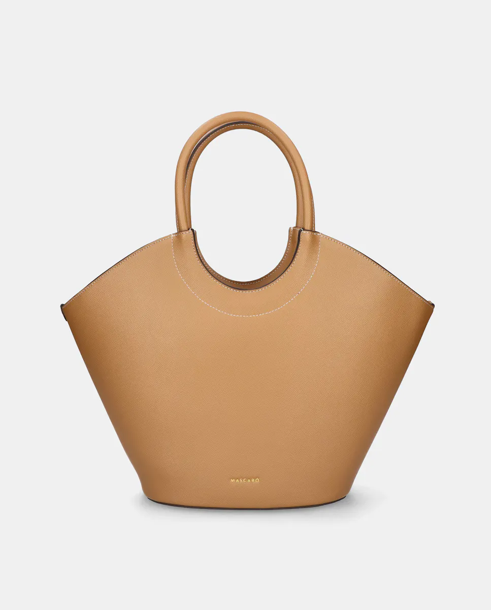 Кожаная сумка через плечо с трубчатой ручкой Mascaró, коричневый 
Кожаная сумка через плечо с трубчатой ручкой Mascaró, коричневый