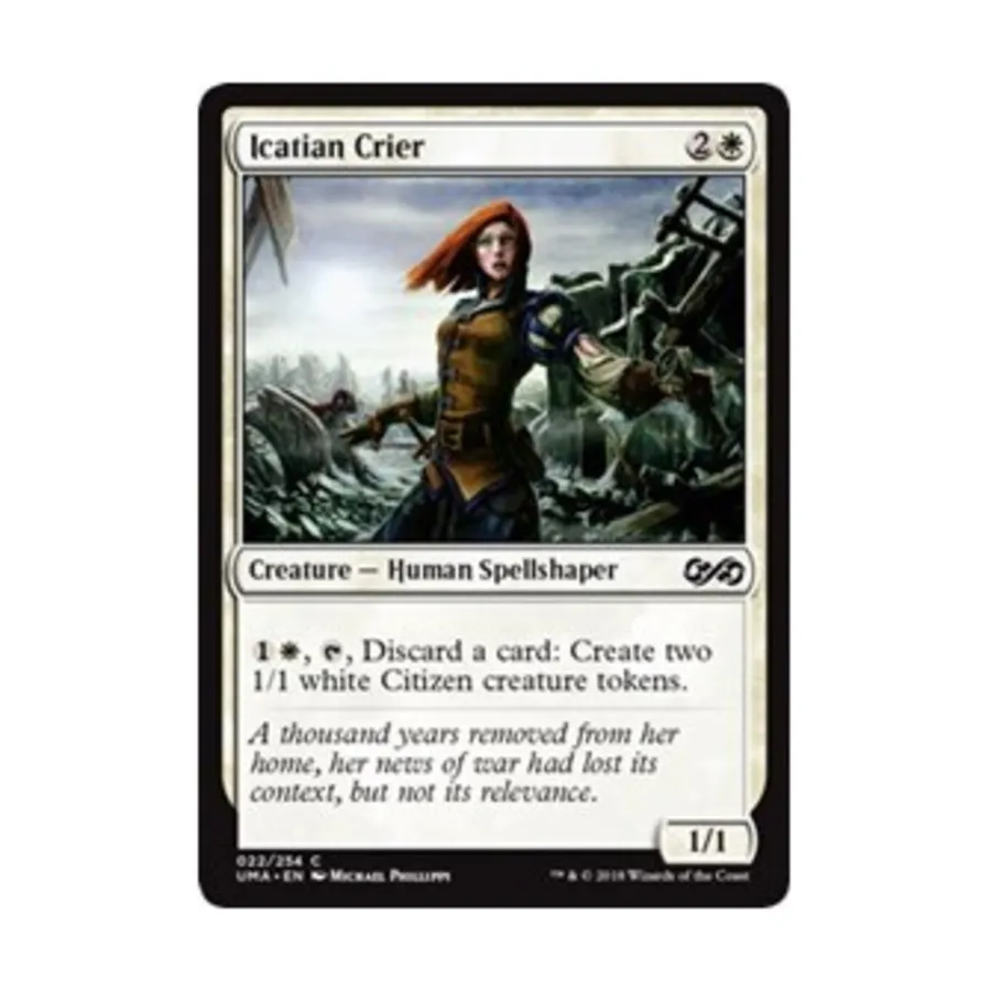 CCG Икатианский глашатай (C) (Рольга), MTG - Ultimate Masters
CCG Икатианский глашатай (C) (Рольга), MTG - Ultimate Masters