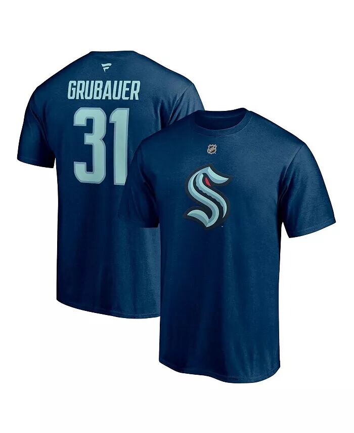 Мужская футболка Philipp Grubauer Deep Sea Blue Seattle Kraken с аутентичным именем и номером Stack Fanatics
Мужская футболка Philipp Grubauer Deep Sea Blue Seattle Kraken с аутентичным именем и номером Stack Fanatics