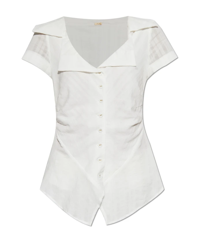 Топ Шалли Cult Gaia, белый
Топ Шалли Cult Gaia, белый