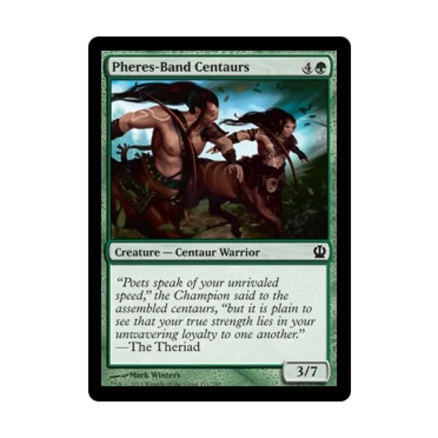CCG Кентавры Pheres-Band (C) (Фольга), MTG - Theros
CCG Кентавры Pheres-Band (C) (Фольга), MTG - Theros