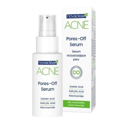 Сыворотка от угревой сыпи Pores-Off Serum - 30 мл Novaclear
Сыворотка от угревой сыпи Pores-Off Serum - 30 мл Novaclear