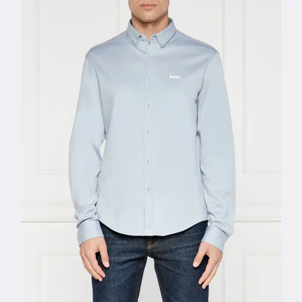 Рубашка классического кроя Motion Boss, синий 
Рубашка классического кроя Motion Boss, синий