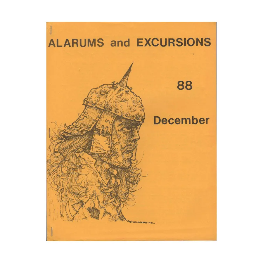 Журнал #88 "Don't Worry Madam We're Scientists, Colgar Chronicles #8, Duck! Here It Comes", Alarums & Excursions
Журнал #88 "Don't Worry Madam We're Scientists, Colgar Chronicles #8, Duck! Here It Comes", Alarums & Excursions