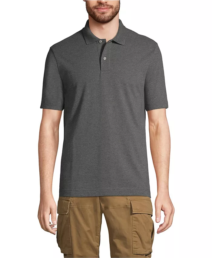 Мужская базовая поло с коротким рукавом из сетчатой ткани Lands' End, синий
Мужская базовая поло с коротким рукавом из сетчатой ткани Lands' End, синий