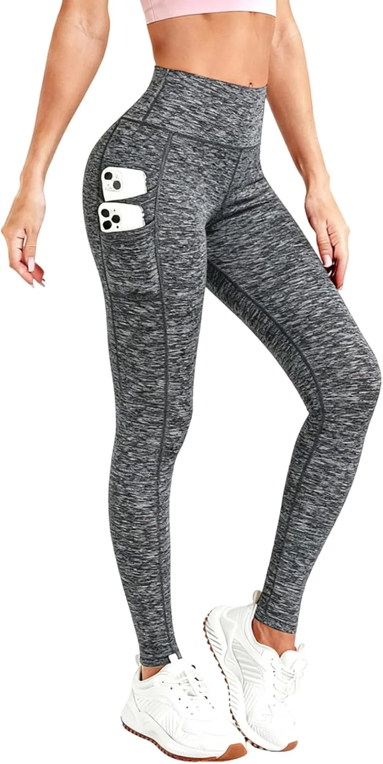 Леггинсы с карманами для женщин High Waisted Tummy Control FQZWONG
Леггинсы с карманами для женщин High Waisted Tummy Control FQZWONG