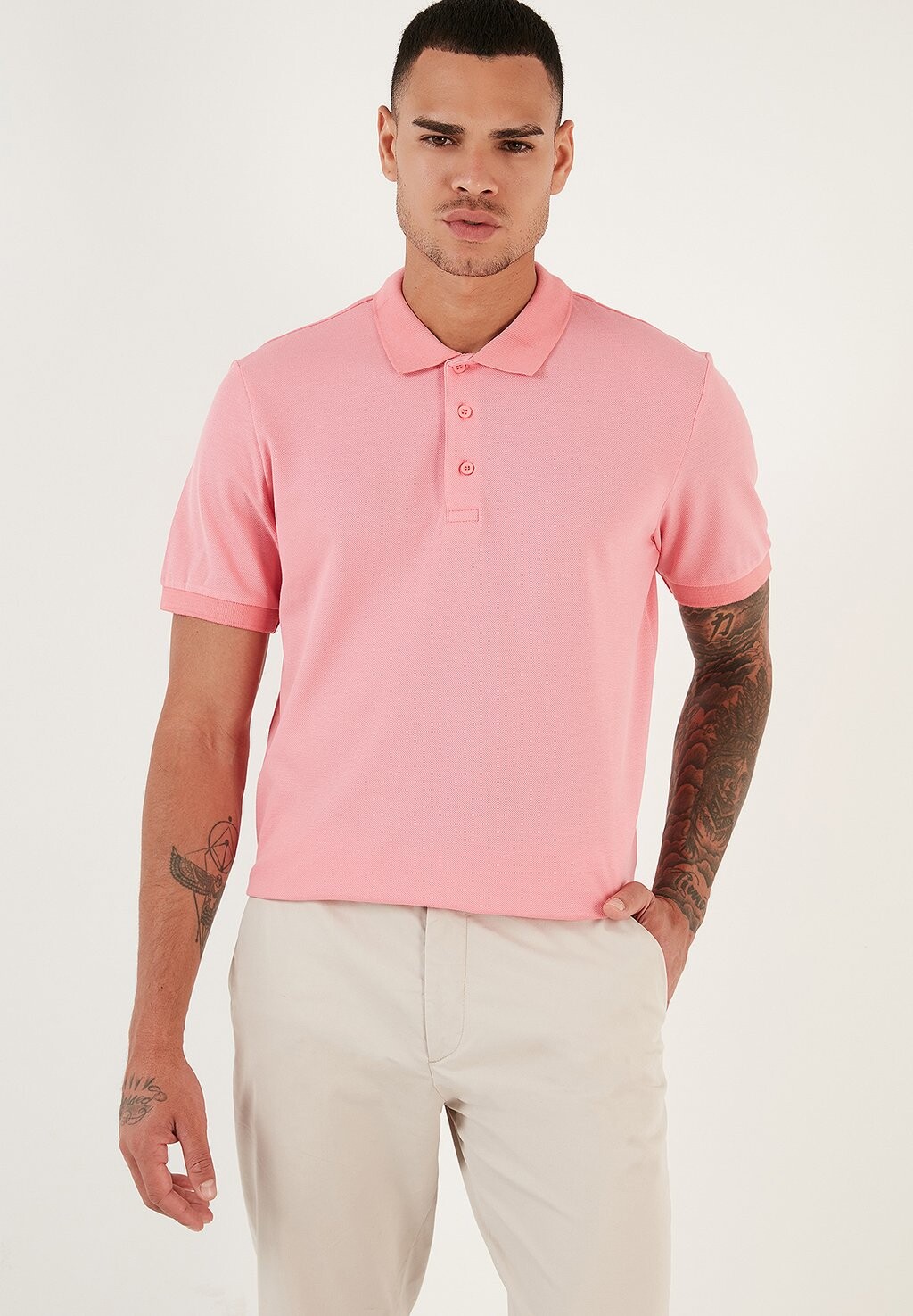 Рубашка-поло Buratti, цвет powder pink
Рубашка-поло Buratti, цвет powder pink