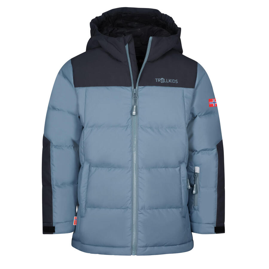 TROLLKIDS Детская пуховая куртка Narvik XT Black/Steel Blue
TROLLKIDS Детская пуховая куртка Narvik XT Black/Steel Blue