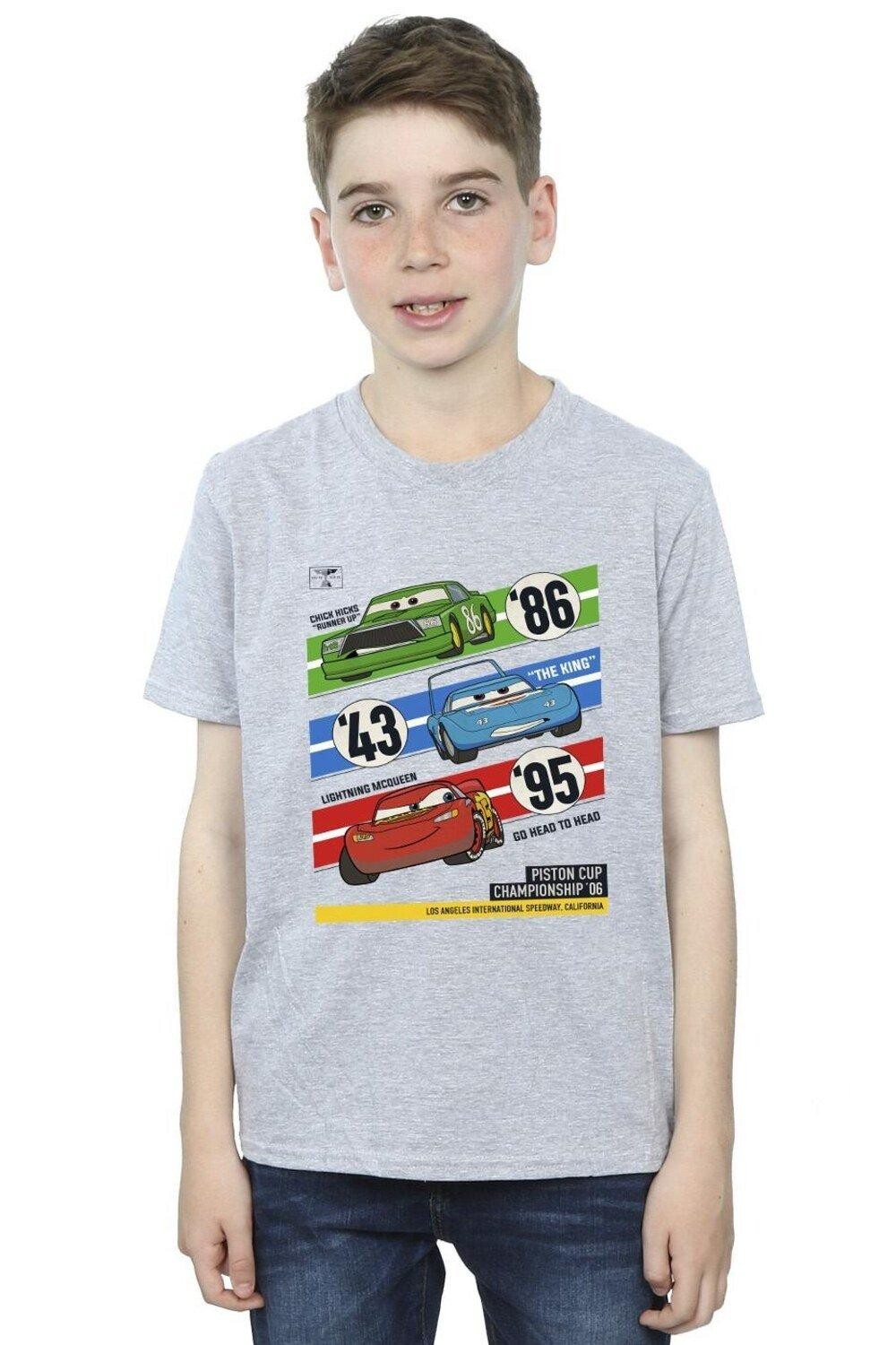 Футболка Cars Piston Cup Champions Disney, серый
Футболка Cars Piston Cup Champions Disney, серый