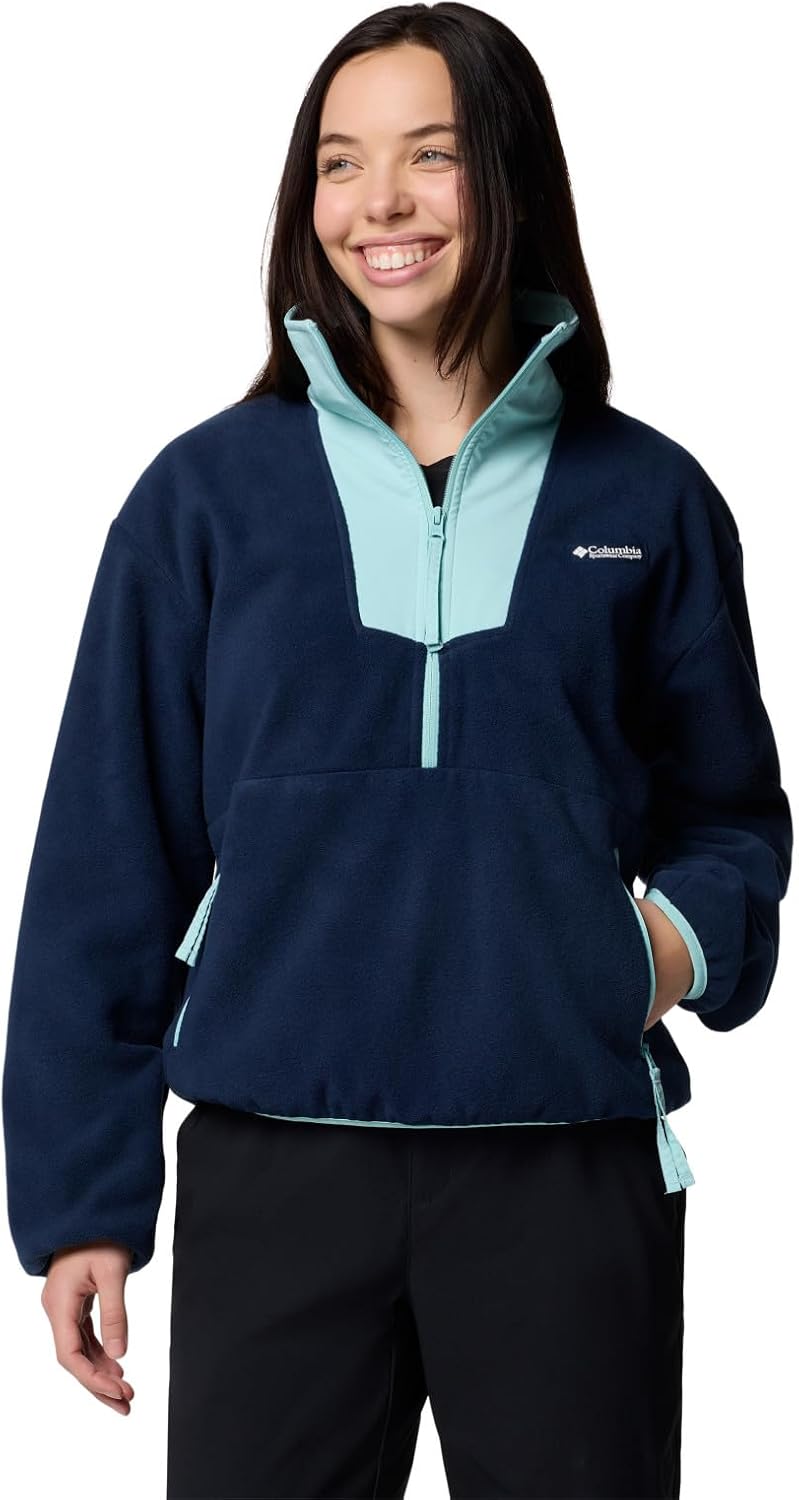 Columbia женская флисовая толстовка Sequoia Grove с молнией до половины, Collegiate Navy/Spray
Columbia женская флисовая толстовка Sequoia Grove с молнией до половины, Collegiate Navy/Spray
